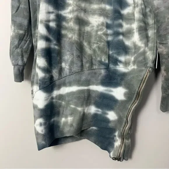 NWT Young Fabulous & Broke Asymmetrical Tie Dye Turtleneck Mini Dress sz S - Picture 9 of 9
